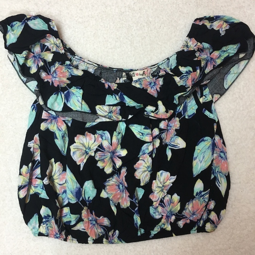 S.O.‎ R.a.d. Juniors floral top